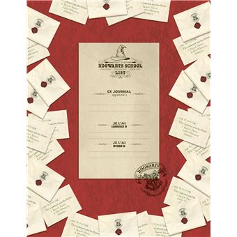 Harry Potter - Mon journal secret (avec encre invisible)