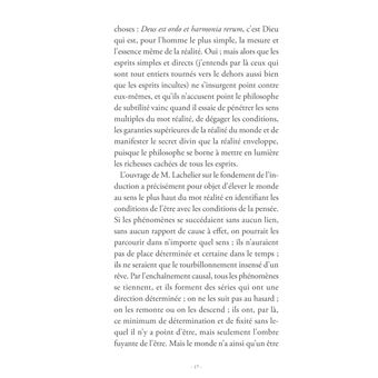 De la réalité du monde sensible