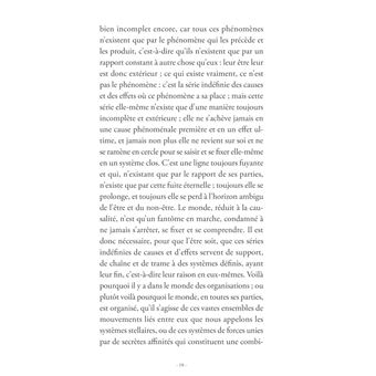 De la réalité du monde sensible