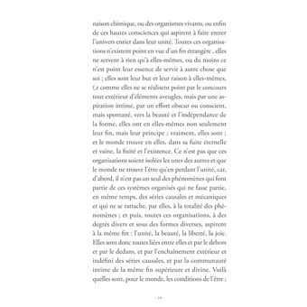 De la réalité du monde sensible