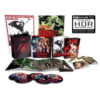 Captain Kronos : Vampire Hunter Limited Collector's Edition Blu-ray 4K Ultra HD - 1
