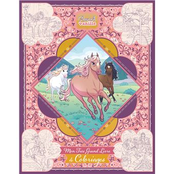 Mon très grand livre de coloriages Ranch Vanille