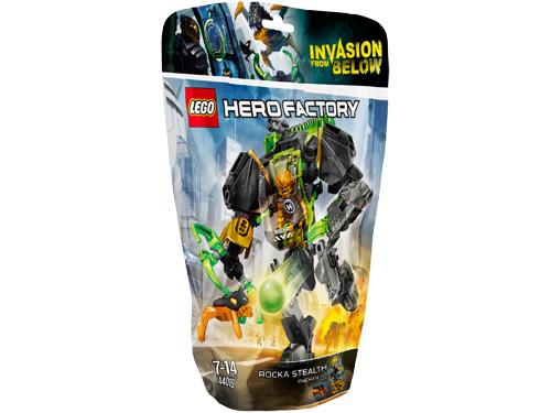 LEGO&reg; Hero Factory 44019 ROCKA & son robot invisible 