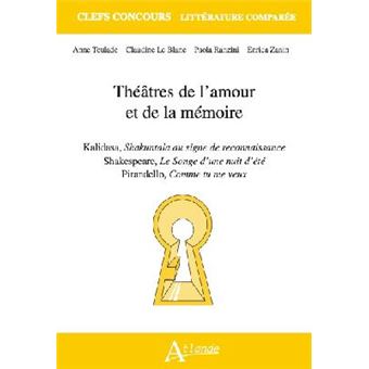 Théâtres de l'amour et de la mémoire - 1