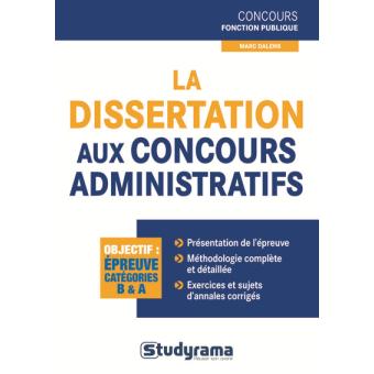 Sujet dissertation concours gardien de la paix