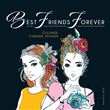 Black coloriage Best friends forever