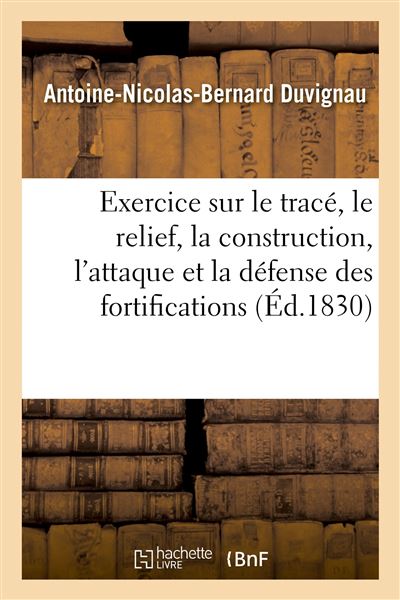 Exercice complet sur le trace, le relief, la construction, l