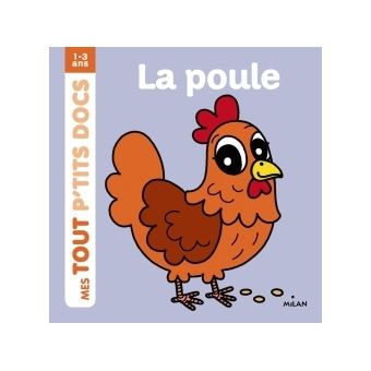 Livre d'autocollants - La poule : le livre à Prix Carrefour