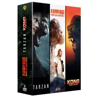 Coffret Grands singes 2.0 3 films DVD