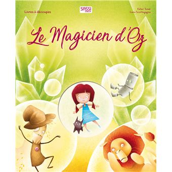 Livres à découpes - Le magicien d'Oz