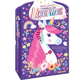 Mon coffret J'habille les licornes
