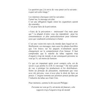 En rupture de cigarettes