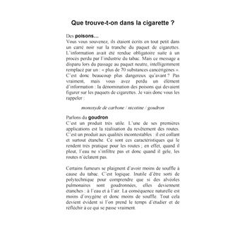 En rupture de cigarettes