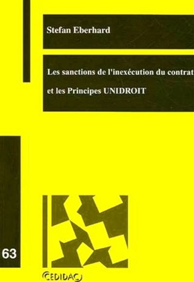 Les sanctions de l'inexécution du contrat