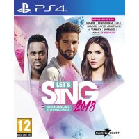 Let's Sing 2016 Hits Français Pour PS4 - Avec 2 Micros, Jeu D'occasion En Bon état