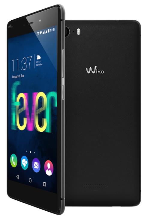Smartphone Wiko Fever 16 Go Noir et Gris