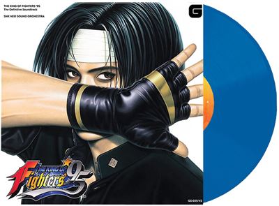 The King of Fighters '95 The Definitive Soundtrack Vinyle Bleu