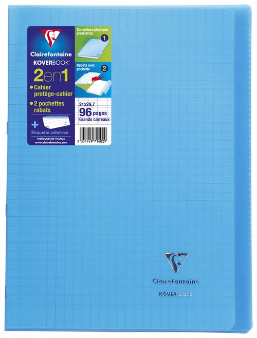 Clairefontaine 971440AMZC - 96 Seyes Pages - White Paper 90g