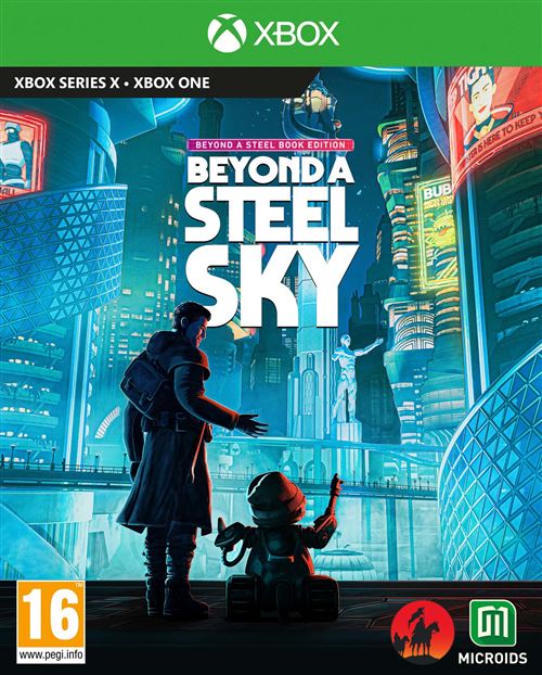Pochette avant du jeu Beyond a Steel Sky Edition Steelbook Xbox Series X