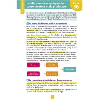 Objectif Bac Fiches 1re et Term STMG  Droit et Économie - Nouveaux programmes