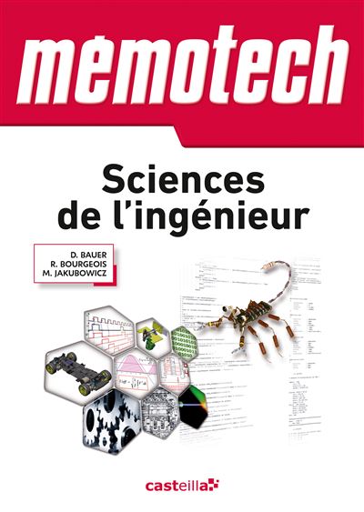 Mémotech Sciences de l’Ingénieur 1ère, Term S, CPGE