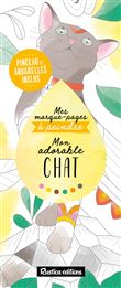 Mes marque-pages à peindre : Mon adorable chat