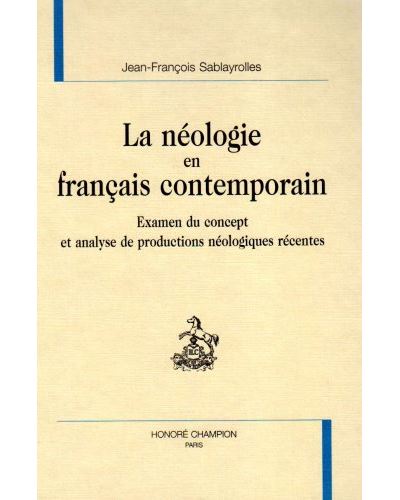 Néologie en français contemporain