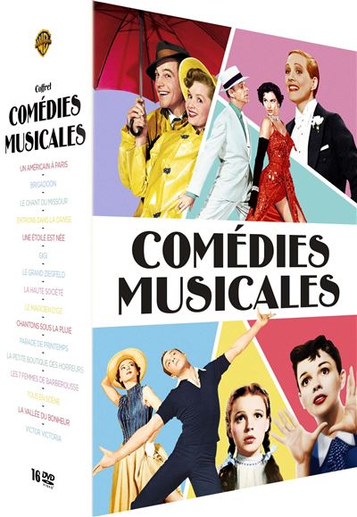Coffret Comédies musicales DVD