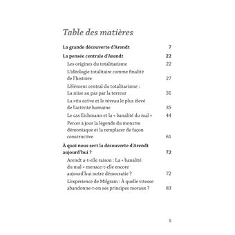 Arendt en 60 minutes