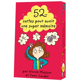 52 cartes pour avoir une super mémoire !
