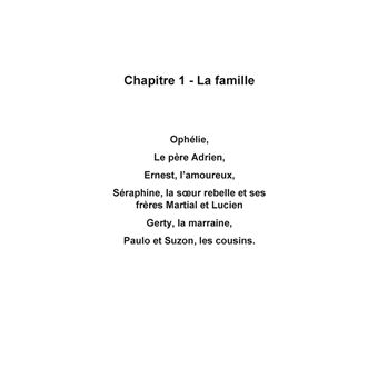 Ophélie et les enfants de la Dissidence