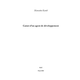 Carnet d'un agent de développement