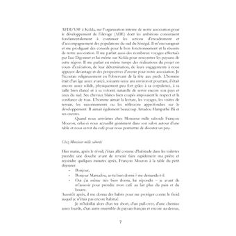 Carnet d'un agent de développement