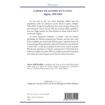Carnet de guerre d'un civil