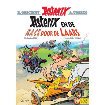 Asterix NLAsterix en de race door de laars