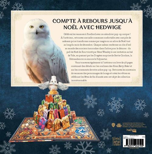 Harry Potter - Calendrier de l'Avent Hedwige Harry Potter - Collectif -  relié, Livre tous les livres à la Fnac