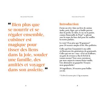 Mes 30 recettes d'été