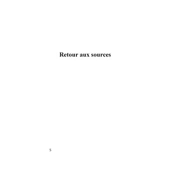 Retour aux sources