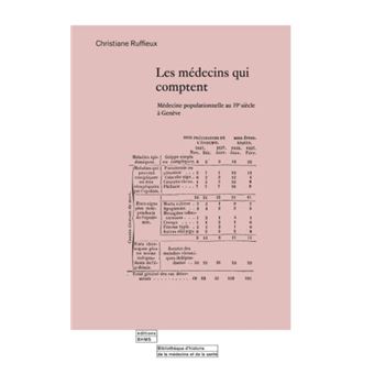 Les médecins qui comptent