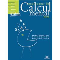 Tout pour le calcul mental Cm1 Guide pédagogique + CDROM