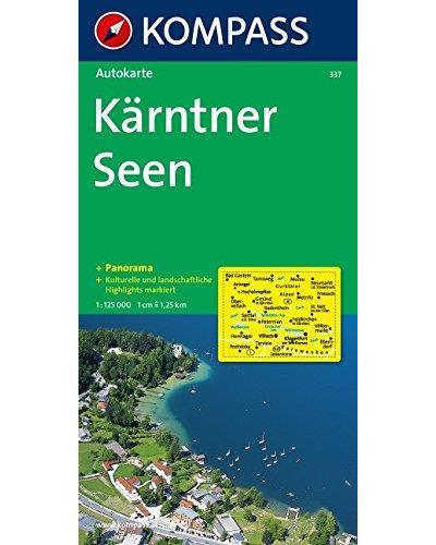 Kärntner seen / i laghi della carinzia 1 : 125 000