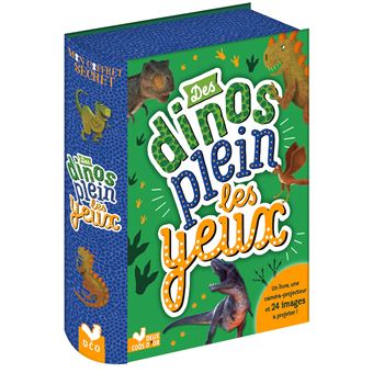 Les secrets de dinosaures - coffret avec lampe