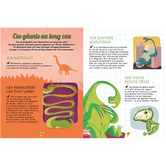 Les secrets de dinosaures - coffret avec lampe