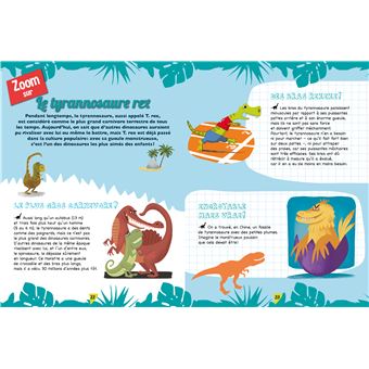 Les secrets de dinosaures - coffret avec lampe