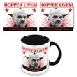 Mug Stranger Things Hopper Lives Intérieur coloré noir