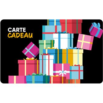 E Carte Cadeau Fnac Darty Noir Top Prix Fnac