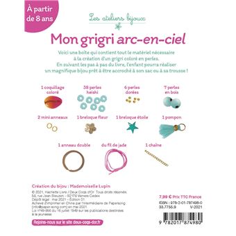 Mon grigri arc-en-ciel - mini coffret avec accessoires