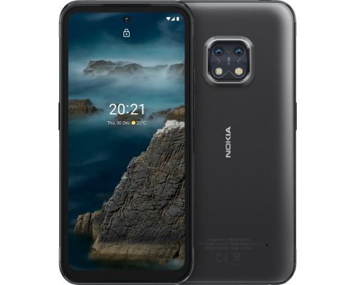 Nokia XR20 - 5G smartphone - double SIM - RAM 4 Go / Mémoire interne 64 Go - 6.67 - 2400 x 1080 pixels - 2x caméras arrière 48 MP, 13 MP - front camera 8 MP - granit