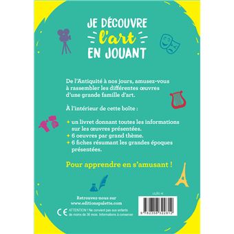 Je découvre l'art en jouant
