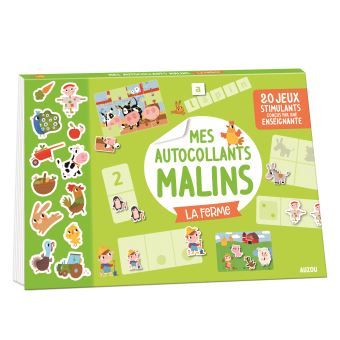 Mes autocollants malins - la ferme